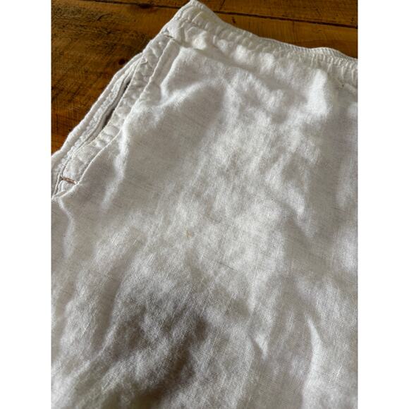 Mens Tommy Bahama Relax 100%‎ Linen Light Cream Beige Cargo Shorts Size Large - Picture 11 of 11